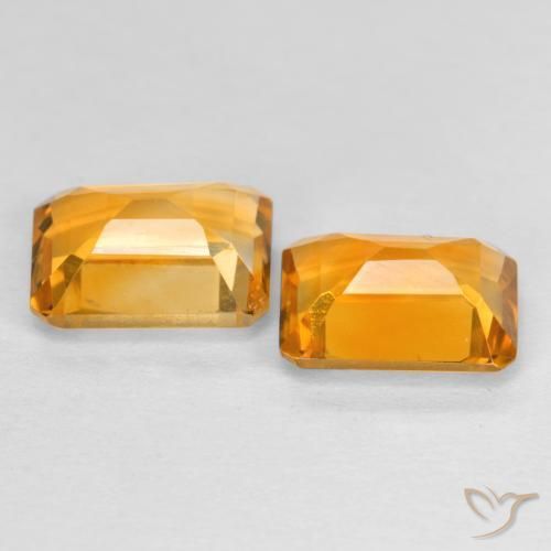 Shop natural 2.88ct ゴールド シトリン gems, 八角形 / エメラルドカット, from ブラジル at GemSelect. In stock, global shipping!