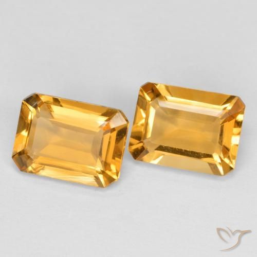 Shop natural 2.54ct ダークゴールデン シトリン gems, 八角形 / エメラルドカット, from ブラジル at GemSelect. In stock, global shipping!