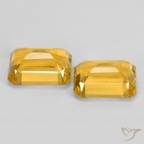 Shop natural 3.25ct ミディアムゴールデン シトリン gems, 八角形 / エメラルドカット, from ブラジル at GemSelect. In stock, global shipping!