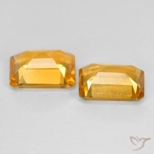 Shop natural 2.58ct ダークオレンジゴールド シトリン gems, 八角形 / エメラルドカット, from ブラジル at GemSelect. In stock, global shipping!