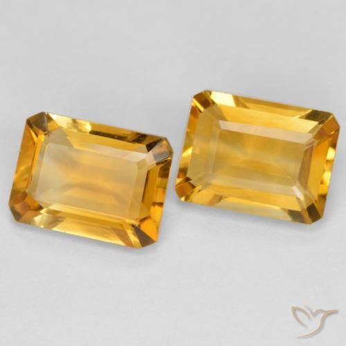 Shop natural 2.80ct ダークゴールデン シトリン gems, 八角形 / エメラルドカット, from ブラジル at GemSelect. In stock, global shipping!