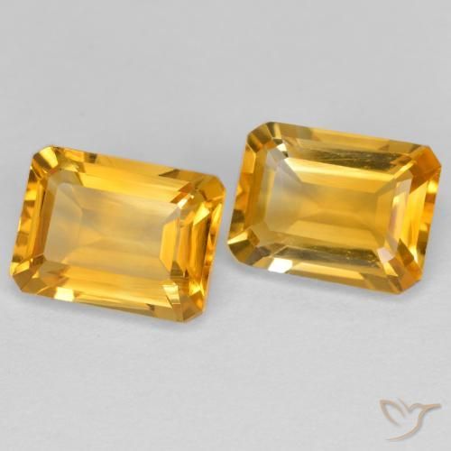 Shop natural 3.08ct ミディアムゴールデン シトリン gems, 八角形 / エメラルドカット, from ブラジル at GemSelect. In stock, global shipping!