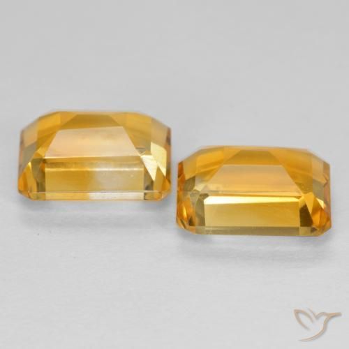 Shop natural 3.08ct ミディアムゴールデン シトリン gems, 八角形 / エメラルドカット, from ブラジル at GemSelect. In stock, global shipping!