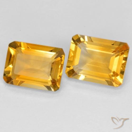 Shop natural 2.90ct ミディアムダークゴールデン シトリン gems, 八角形 / エメラルドカット, from ブラジル at GemSelect. In stock, global shipping!