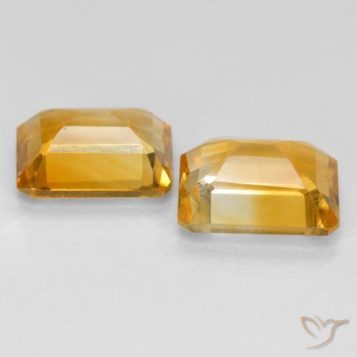 Shop natural 2.90ct ミディアムダークゴールデン シトリン gems, 八角形 / エメラルドカット, from ブラジル at GemSelect. In stock, global shipping!