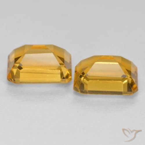 Shop natural 3.24ct ダークゴールデン シトリン gems, 八角形 / エメラルドカット, from ブラジル at GemSelect. In stock, global shipping!
