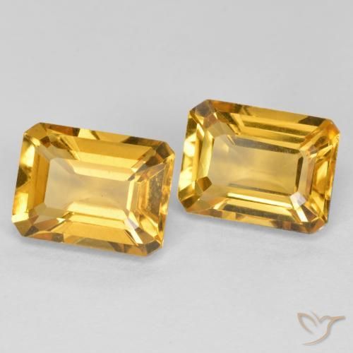 Shop natural 2.93ct ミディアムダークゴールデン シトリン gems, 八角形 / エメラルドカット, from ブラジル at GemSelect. In stock, global shipping!