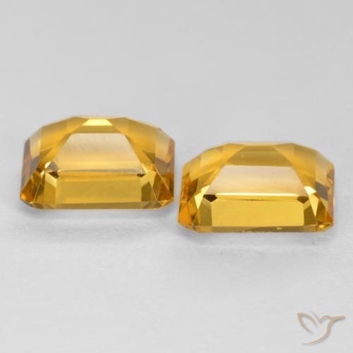 Shop natural 2.93ct ミディアムダークゴールデン シトリン gems, 八角形 / エメラルドカット, from ブラジル at GemSelect. In stock, global shipping!