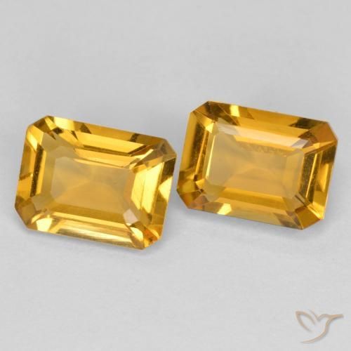 Shop natural 2.68ct ダークゴールデン シトリン gems, 八角形 / エメラルドカット, from ブラジル at GemSelect. In stock, global shipping!