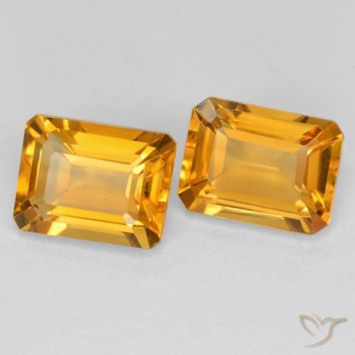Shop natural 3.02ct ダークゴールデン シトリン gems, 八角形 / エメラルドカット, from ブラジル at GemSelect. In stock, global shipping!