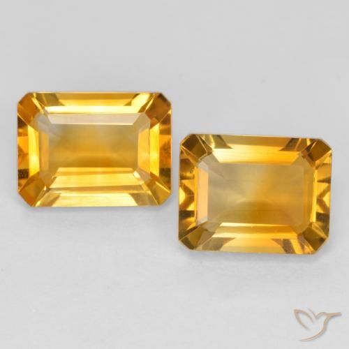 Shop natural 2.80ct オレンジゴールド シトリン gems, 八角形 / エメラルドカット, from ブラジル at GemSelect. In stock, global shipping!