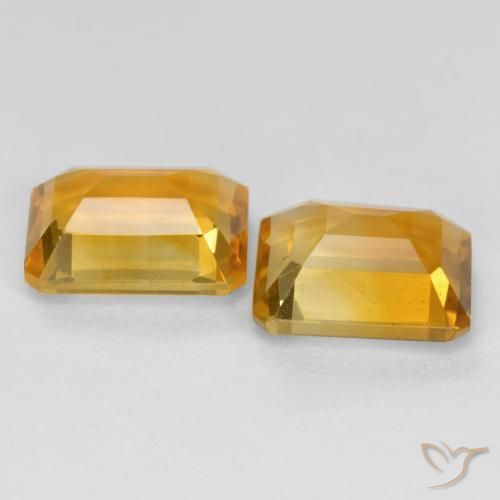 Shop natural 2.80ct オレンジゴールド シトリン gems, 八角形 / エメラルドカット, from ブラジル at GemSelect. In stock, global shipping!