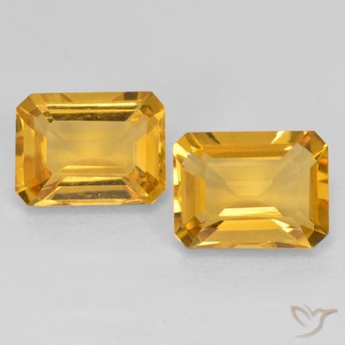 Shop natural 2.98ct ダークゴールデン シトリン gems, 八角形 / エメラルドカット, from ブラジル at GemSelect. In stock, global shipping!