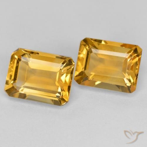 Shop natural 3.24ct ダークゴールデン シトリン gems, 八角形 / エメラルドカット, from ブラジル at GemSelect. In stock, global shipping!