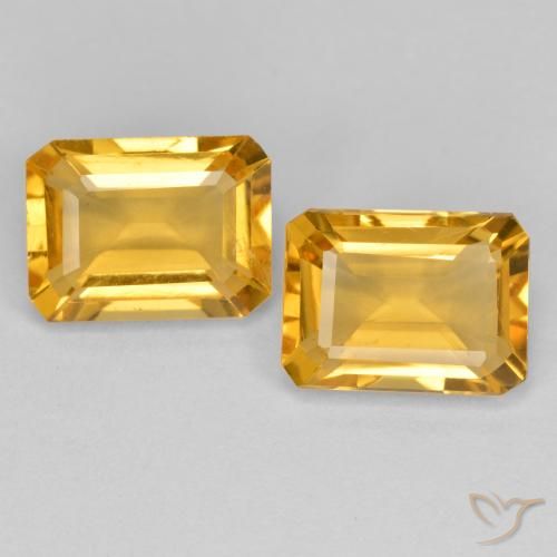 Shop natural 2.82ct ダークゴールデン シトリン gems, 八角形 / エメラルドカット, from ブラジル at GemSelect. In stock, global shipping!