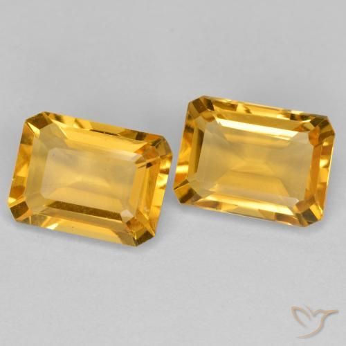 Shop natural 2.82ct ダークゴールデン シトリン gems, 八角形 / エメラルドカット, from ブラジル at GemSelect. In stock, global shipping!