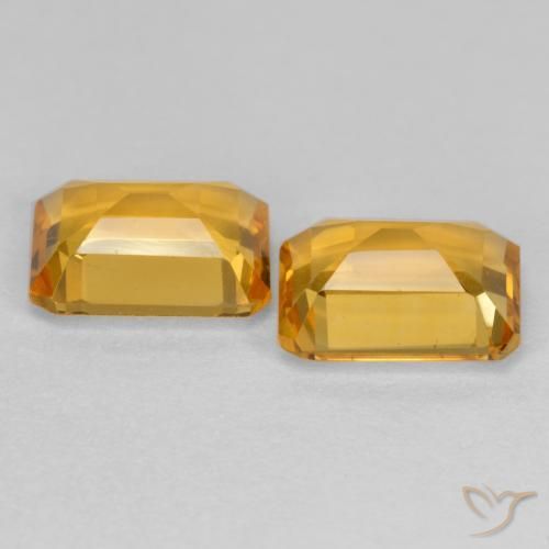 Shop natural 2.82ct ダークゴールデン シトリン gems, 八角形 / エメラルドカット, from ブラジル at GemSelect. In stock, global shipping!