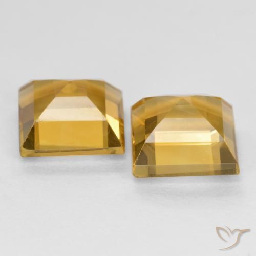 Shop natural 3.34ct ゴールド シトリン gems, 四角形, from ブラジル at GemSelect. In stock, global shipping!