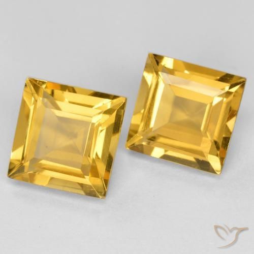 Shop natural 3.12ct ミディアムゴールデン シトリン gems, 四角形, from ブラジル at GemSelect. In stock, global shipping!