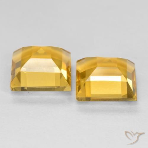 Shop natural 3.12ct ミディアムゴールデン シトリン gems, 四角形, from ブラジル at GemSelect. In stock, global shipping!
