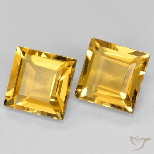 Shop natural 3.07ct ゴールドオレンジ シトリン gems, 四角形, from ブラジル at GemSelect. In stock, global shipping!