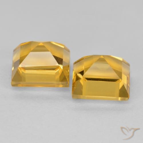 Shop natural 3.28ct ミディアムゴールデン シトリン gems, 四角形, from ブラジル at GemSelect. In stock, global shipping!