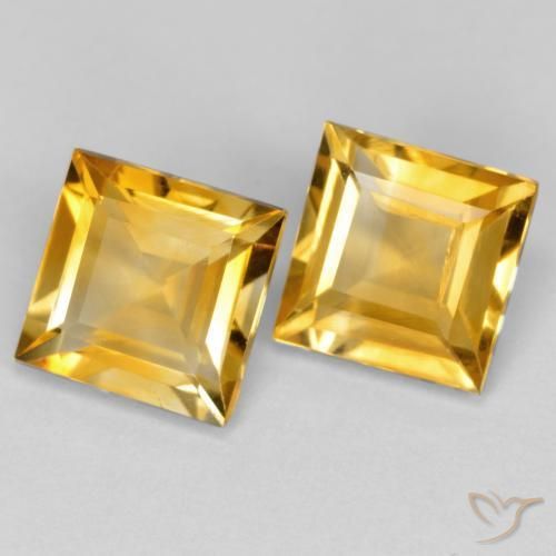 Shop natural 2.94ct ゴールドオレンジ シトリン gems, 四角形, from ブラジル at GemSelect. In stock, global shipping!