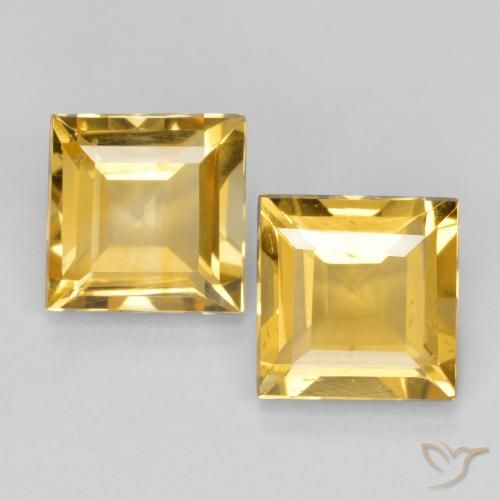 Shop natural 2.94ct ミディアムゴールデン シトリン gems, 四角形, from ブラジル at GemSelect. In stock, global shipping!