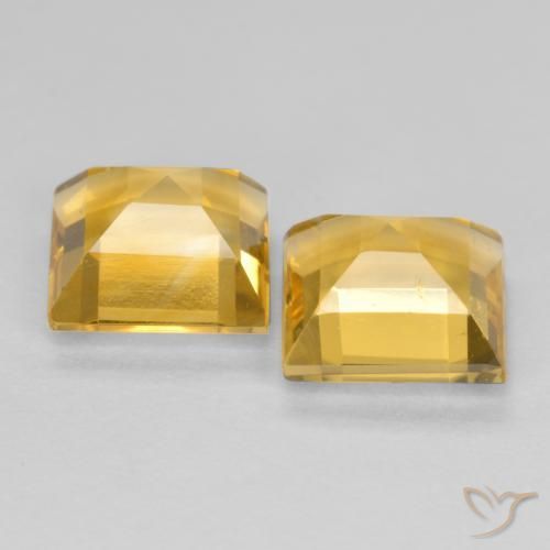 Shop natural 2.94ct ミディアムゴールデン シトリン gems, 四角形, from ブラジル at GemSelect. In stock, global shipping!