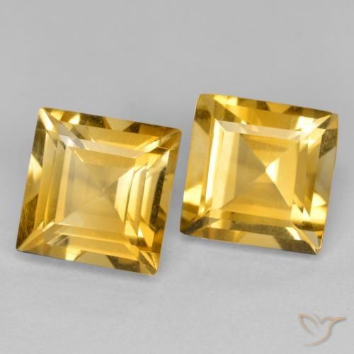Shop natural 3.25ct ゴールド シトリン gems, 四角形, from ブラジル at GemSelect. In stock, global shipping!