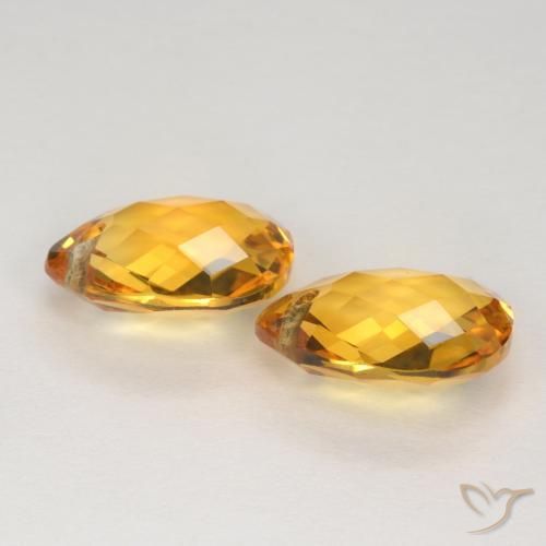 Shop natural 7.19ct ダークゴールデン シトリン gems, 洋梨の形, from ブラジル at GemSelect. In stock, global shipping!