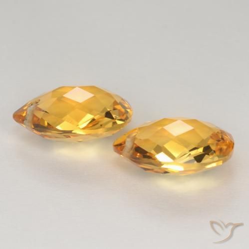 Shop natural 7.34ct ミディアムダークゴールデン シトリン gems, 洋梨の形, from ブラジル at GemSelect. In stock, global shipping!