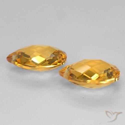 Shop natural 6.99ct 濃いゴールデンオレンジ シトリン gems, 洋梨の形, from ブラジル at GemSelect. In stock, global shipping!