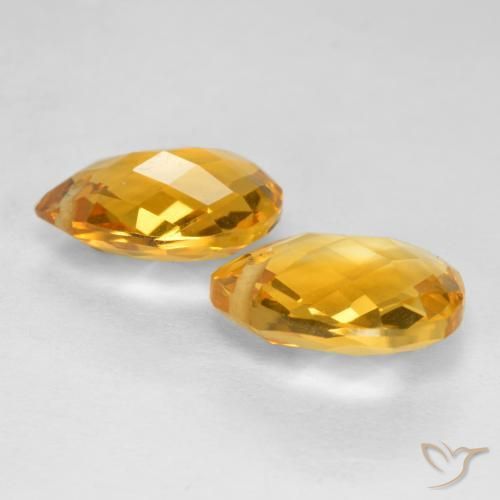 Shop natural 7.38ct ダークゴールデン シトリン gems, 洋梨の形, from ブラジル at GemSelect. In stock, global shipping!