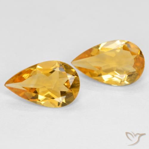 Shop natural 1.23ct ミディアムダークゴールデン シトリン gems, 洋梨の形, from ブラジル at GemSelect. In stock, global shipping!