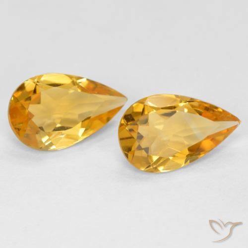 Shop natural 1.23ct ミディアムダークゴールデン シトリン gems, 洋梨の形, from ブラジル at GemSelect. In stock, global shipping!
