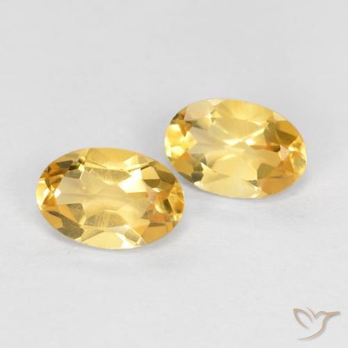 Shop natural 0.81ct ミディアムゴールド シトリン gems, 楕円形, from ブラジル at GemSelect. In stock, global shipping!