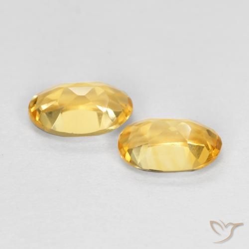 Shop natural 0.81ct ミディアムゴールド シトリン gems, 楕円形, from ブラジル at GemSelect. In stock, global shipping!