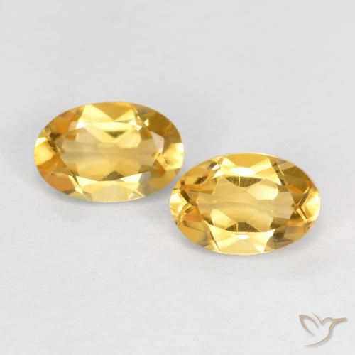 Shop natural 0.86ct ゴールド シトリン gems, 楕円形, from ブラジル at GemSelect. In stock, global shipping!