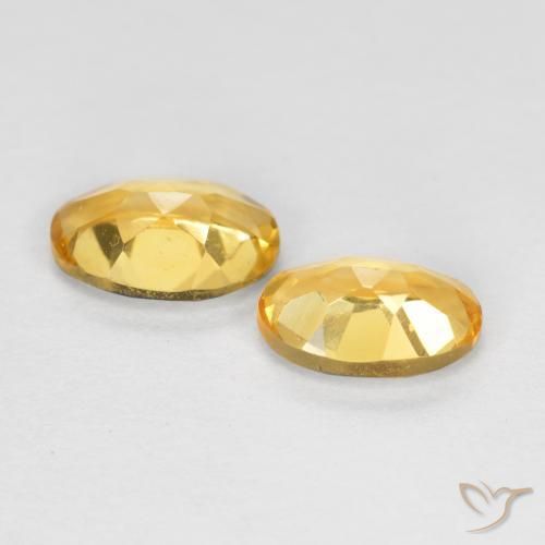 Shop natural 0.80ct ゴールド シトリン gems, 楕円形, from ブラジル at GemSelect. In stock, global shipping!