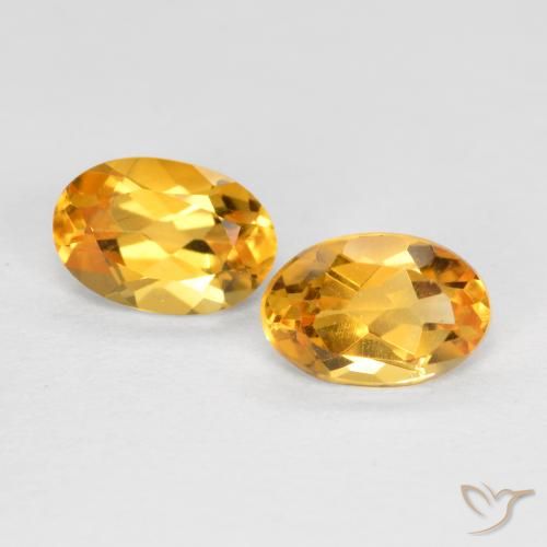 Shop natural 0.83ct ミディアムダークゴールデン シトリン gems, 楕円形, from ブラジル at GemSelect. In stock, global shipping!