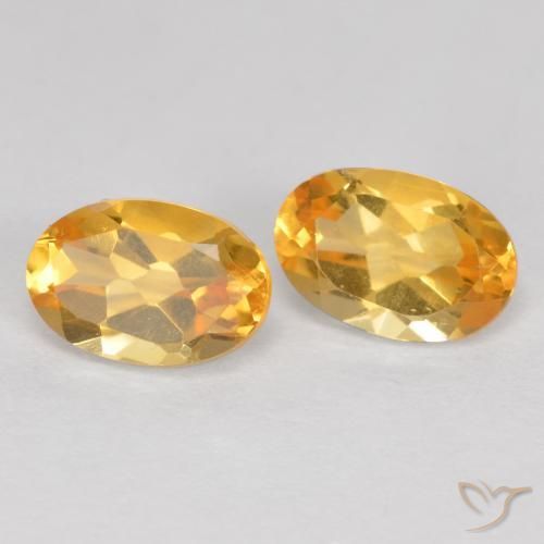 Shop natural 0.87ct 濃いゴールデンオレンジ シトリン gems, 楕円形, from ブラジル at GemSelect. In stock, global shipping!