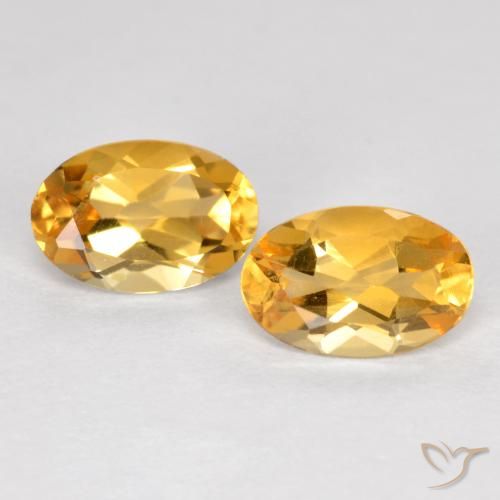 Shop natural 0.80ct 濃いゴールデンオレンジ シトリン gems, 楕円形, from ブラジル at GemSelect. In stock, global shipping!