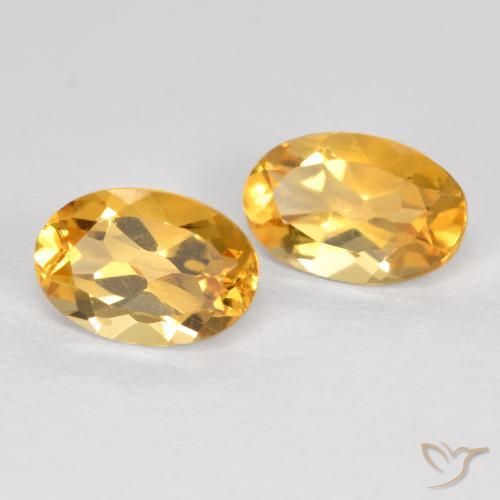 Shop natural 0.80ct 濃いゴールデンオレンジ シトリン gems, 楕円形, from ブラジル at GemSelect. In stock, global shipping!