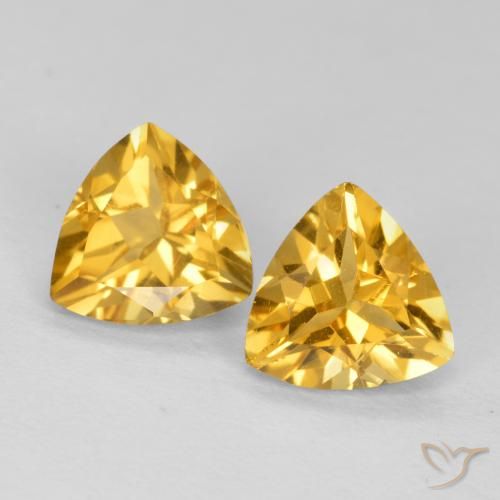 Shop natural 1.37ct ゴールドオレンジ シトリン gems, トリリオン, from ブラジル at GemSelect. In stock, global shipping!
