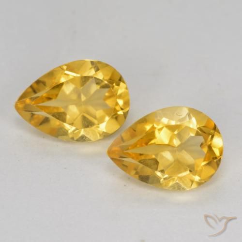 Shop natural 1.39ct ミディアムダークゴールデン シトリン gems, 洋梨の形, from ブラジル at GemSelect. In stock, global shipping!
