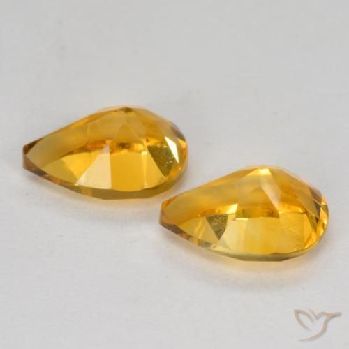 Shop natural 1.40ct ダークオレンジゴールド シトリン gems, 洋梨の形, from ブラジル at GemSelect. In stock, global shipping!