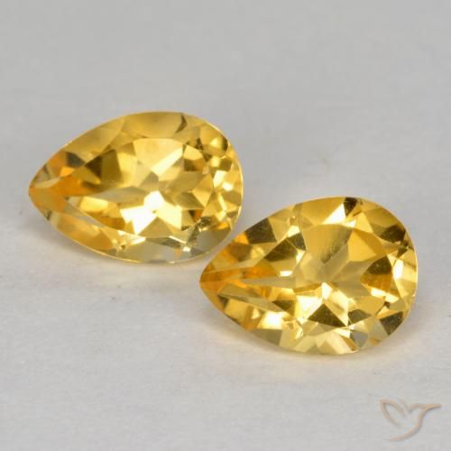 Shop natural 1.48ct ミディアムダークゴールデン シトリン gems, 洋梨の形, from ブラジル at GemSelect. In stock, global shipping!