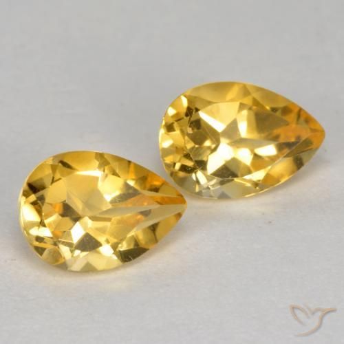 Shop natural 1.48ct ミディアムダークゴールデン シトリン gems, 洋梨の形, from ブラジル at GemSelect. In stock, global shipping!