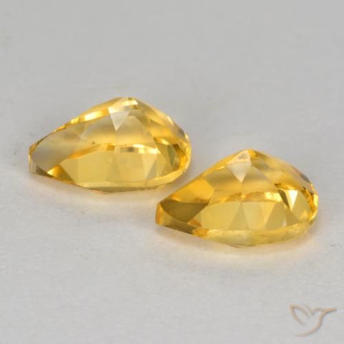 Shop natural 1.48ct ミディアムダークゴールデン シトリン gems, 洋梨の形, from ブラジル at GemSelect. In stock, global shipping!